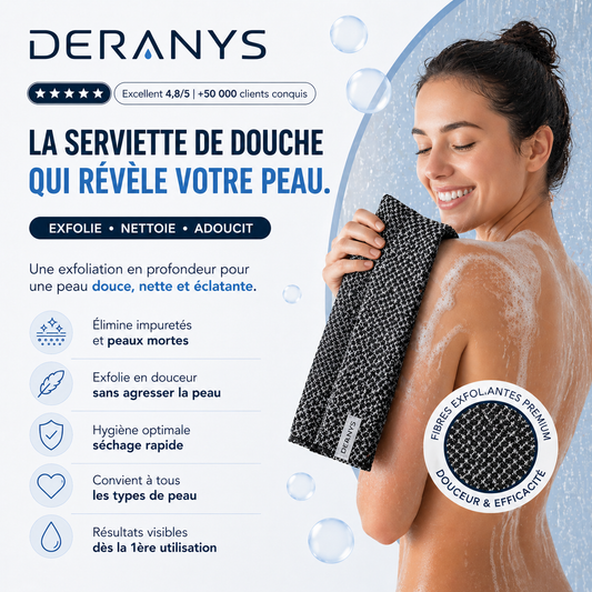 Exfoliating towel